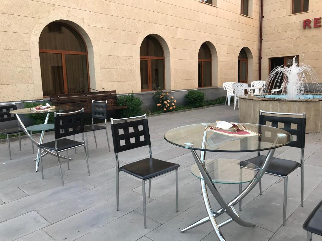 Posezení v ubytování Armenia VanSevan Hotel