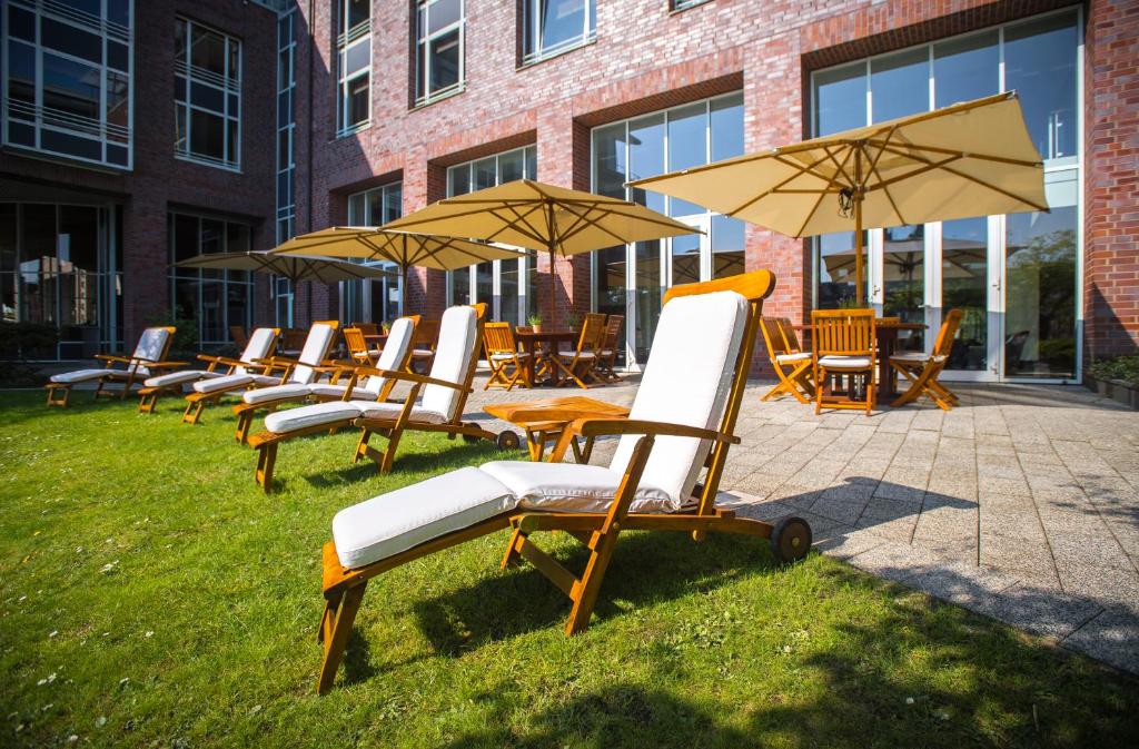 Zahrada ubytování Radisson Blu Senator Hotel, Lübeck