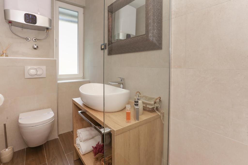 Kúpeľňa v ubytovaní Luxury Rooms Dino