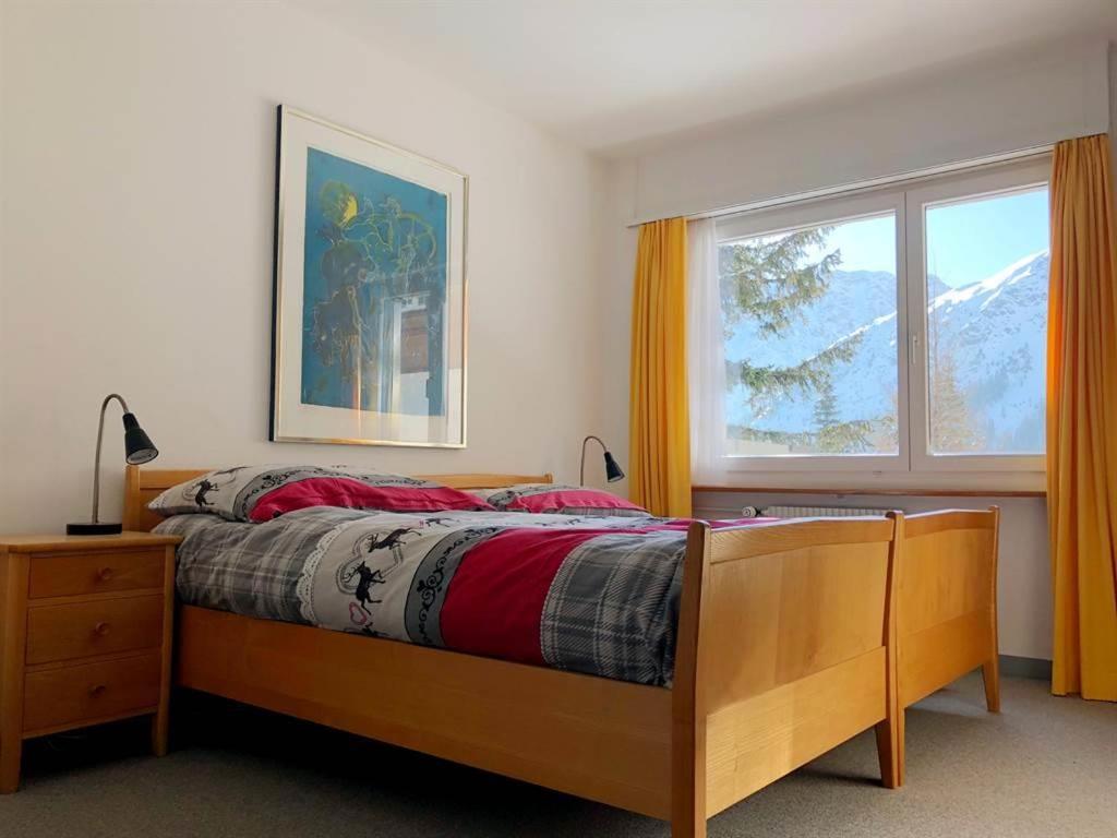 Postel nebo postele na pokoji v ubytování La Cabana 5 Arosa