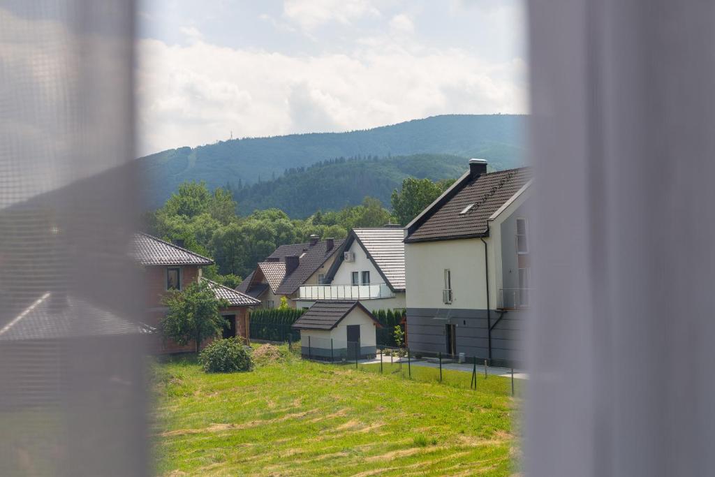 Výhľad na hory alebo výhľad na hory priamo z apartmánu