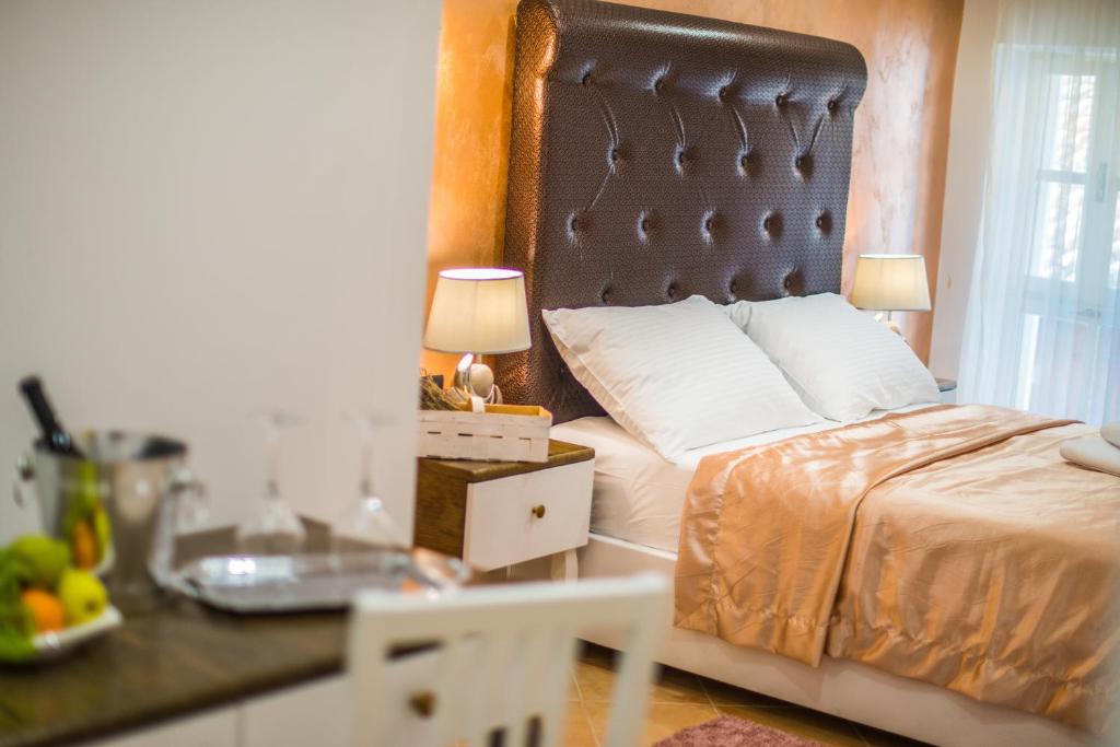 Postel nebo postele na pokoji v ubytování Bella Natka Bed and Breakfast