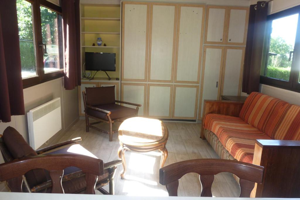Posezení v ubytování Relais Du Saussay