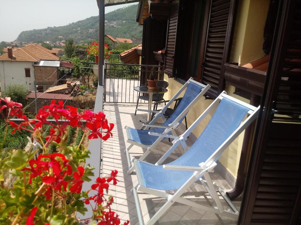 Nespecifikovaný výhled na hory nebo výhled na hory při pohledu z bed and breakfast