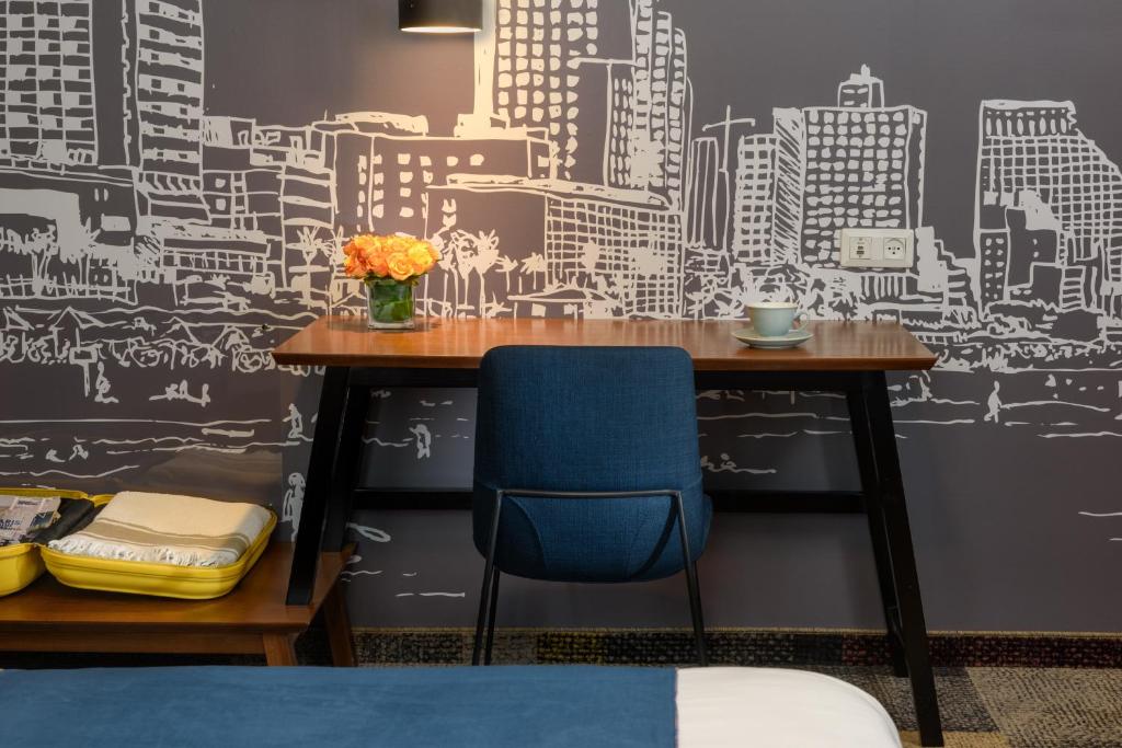 Posezení v ubytování Embassy Hotel Tel Aviv