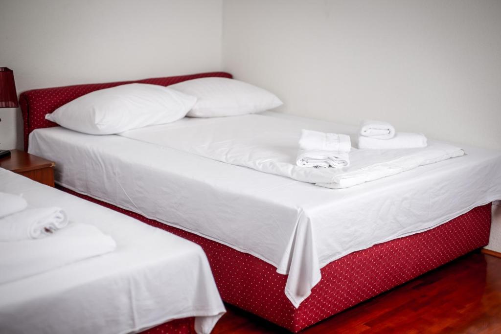 Postel nebo postele na pokoji v ubytování Hotel BOB