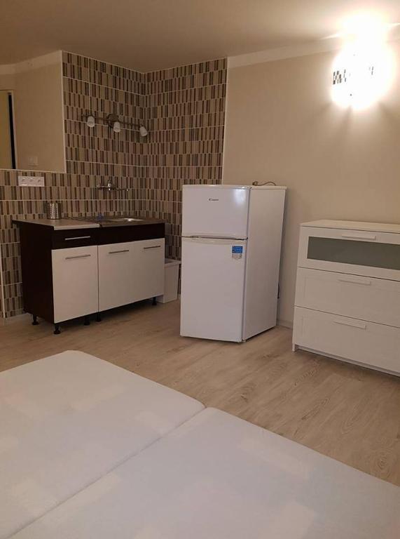 A kitchen or kitchenette at Penzión KORMOŠ