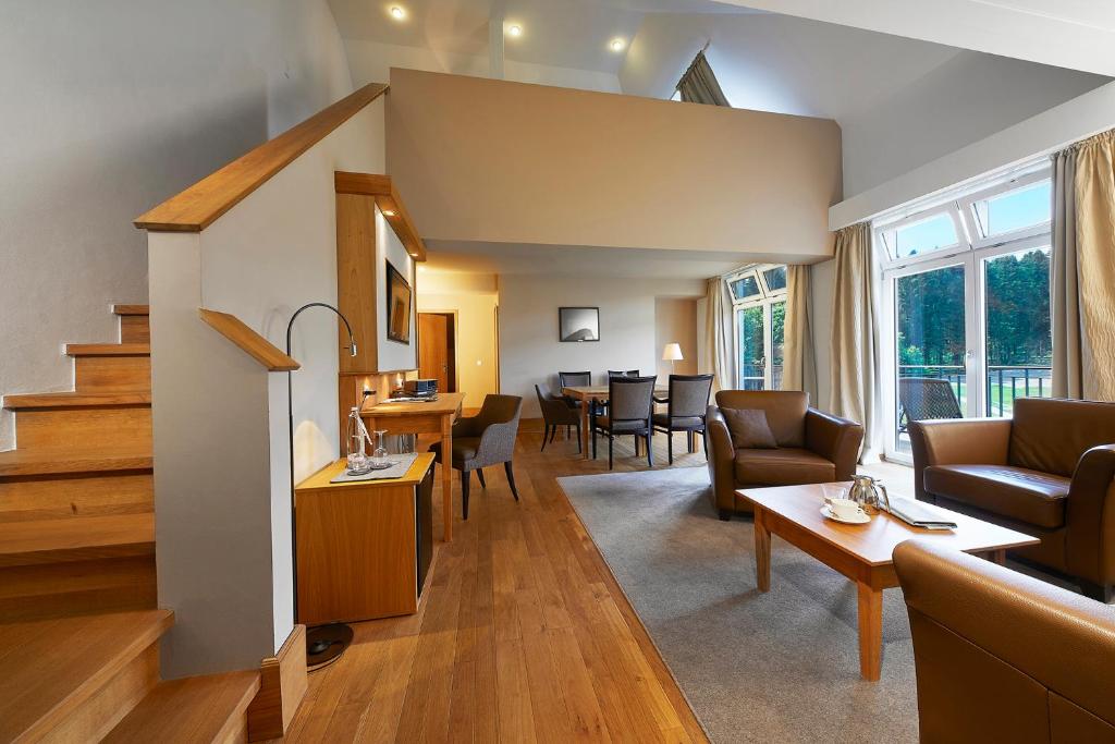 Posezení v ubytování Hotel Rimberg