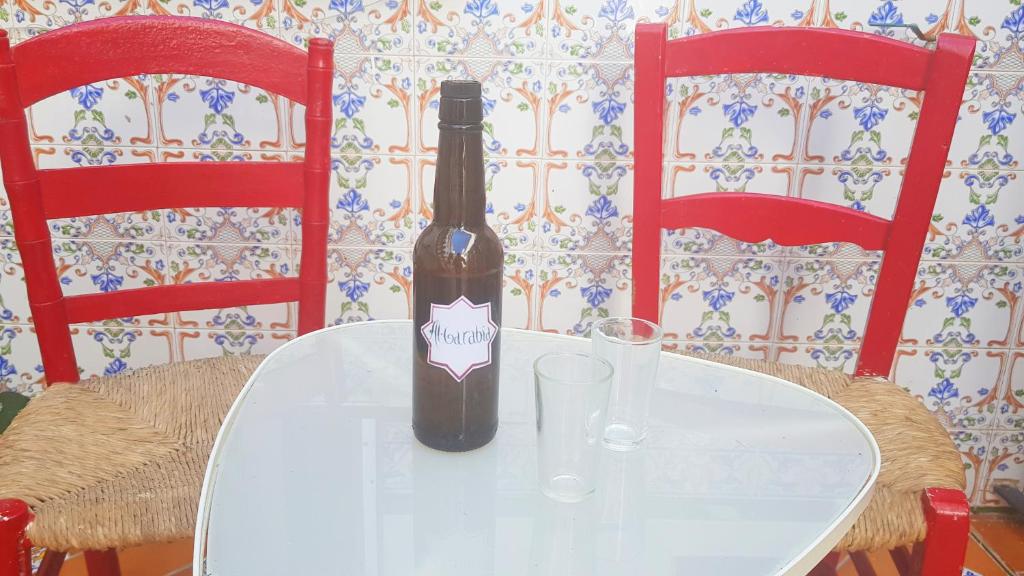 Nápoje v ubytovaní Casa Algarabía