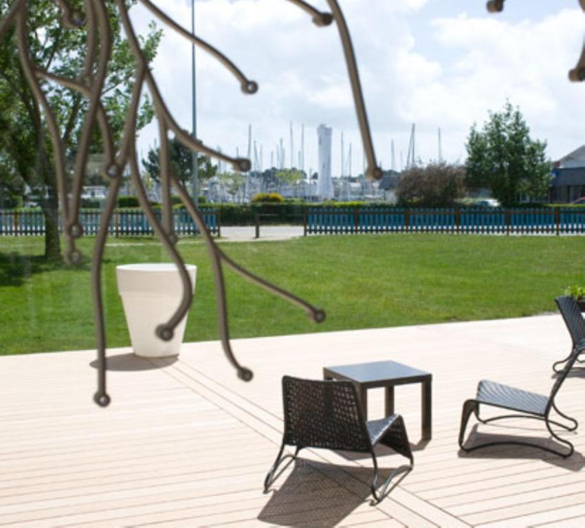 Zahrada ubytování Hotel le Crouesty