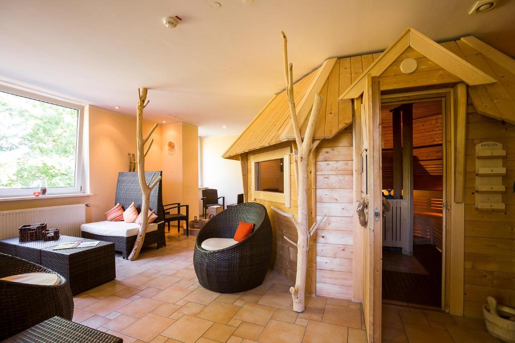 Posezení v ubytování Anders Hotel Walsrode