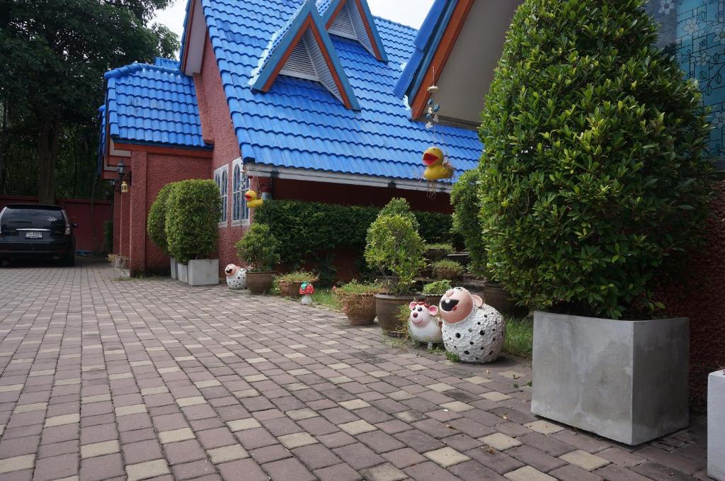 Zahrada ubytování 58 Ville Resort