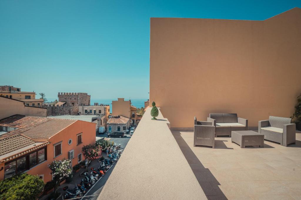 A seating area at Hotel Casa Adele