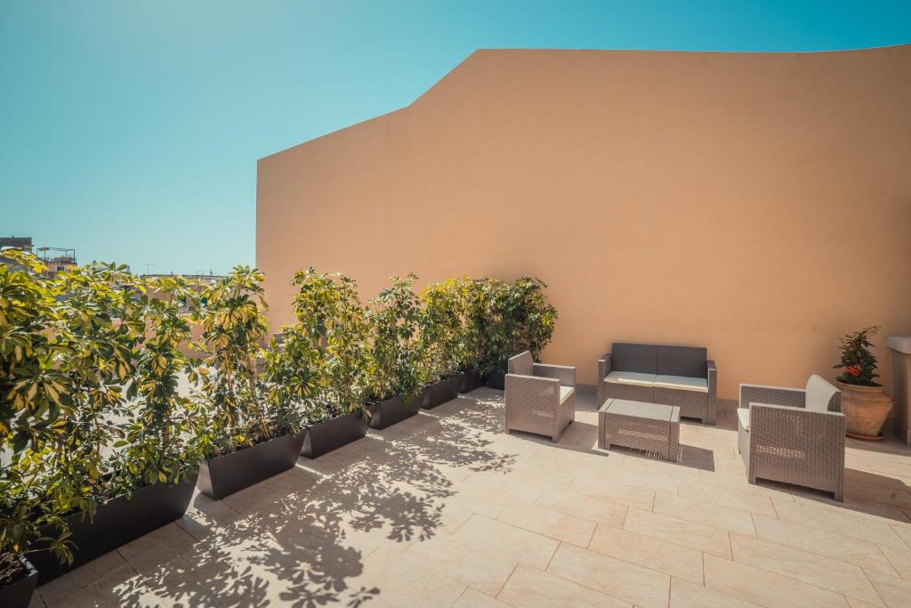 A seating area at Hotel Casa Adele