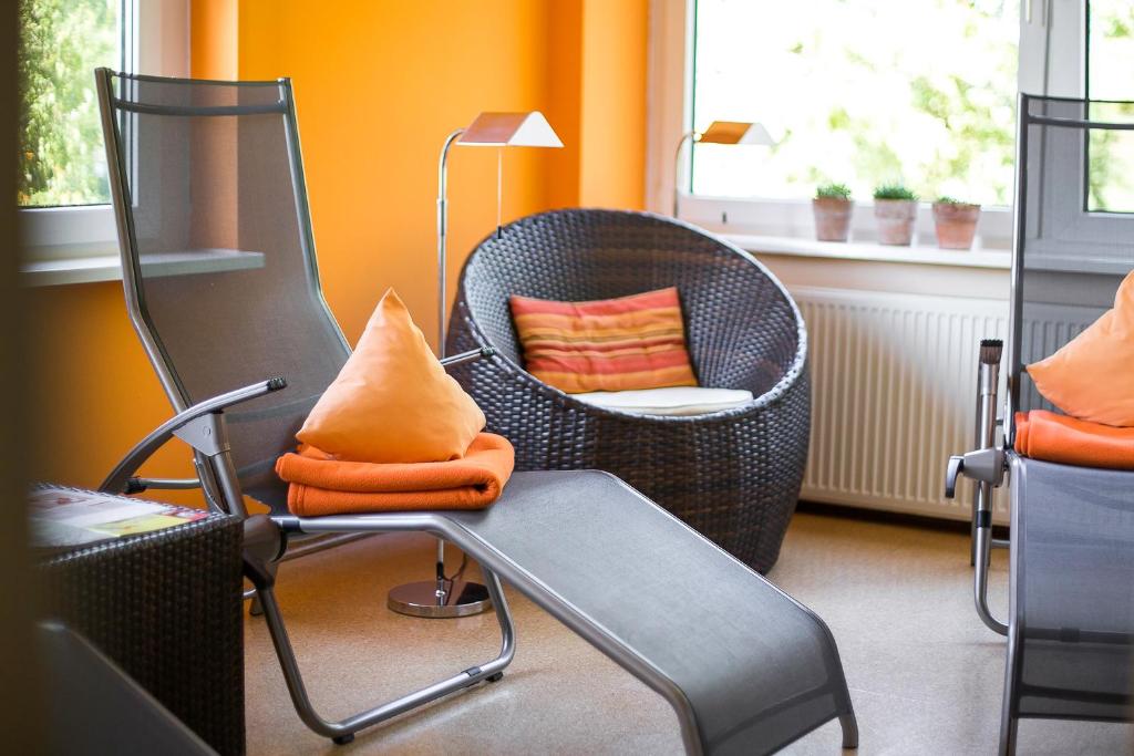 Posezení v ubytování Anders Hotel Walsrode