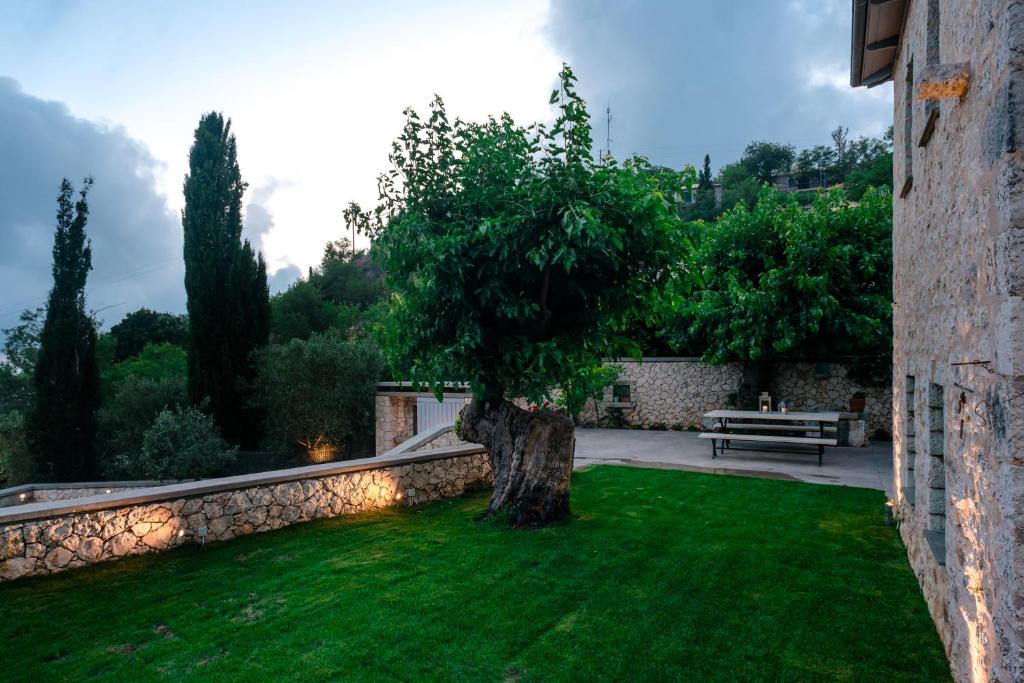 Zahrada ubytování Siora Tanto Rustic Villa