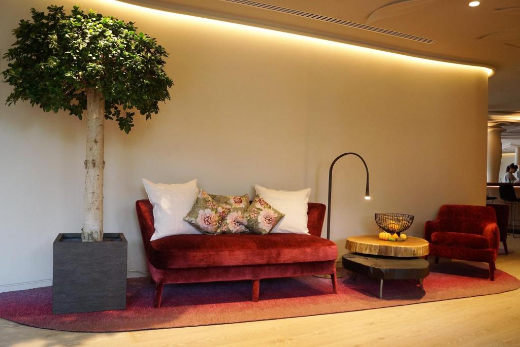 Posezení v ubytování Hotel Neues Tor