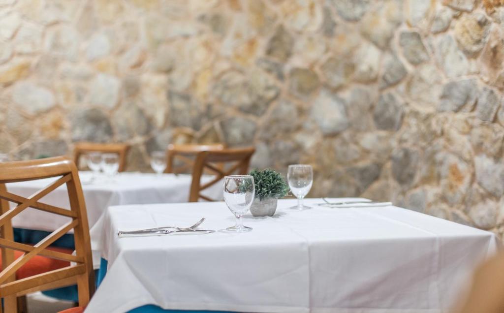 Reštaurácia alebo iné gastronomické zariadenie v ubytovaní BLUESEA Costa Verde