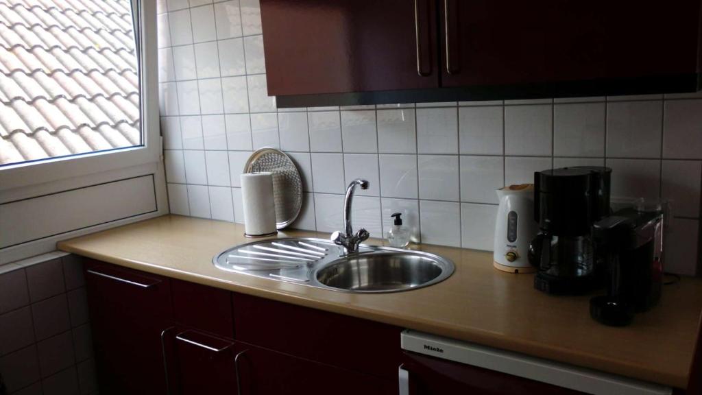 Kuchyň nebo kuchyňský kout v ubytování Noordwester 45