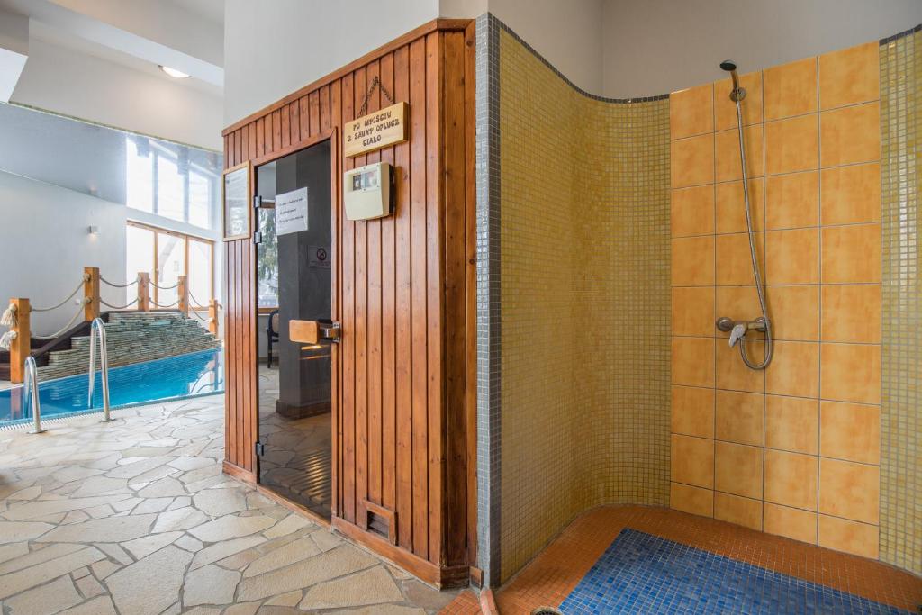 Kúpeľňa v ubytovaní Apartamenty Viva Maria Zakopane