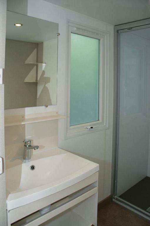 A bathroom at Camping Listro
