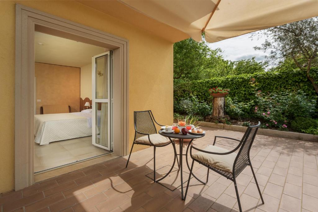 Zahrada ubytování Hotel Corsignano