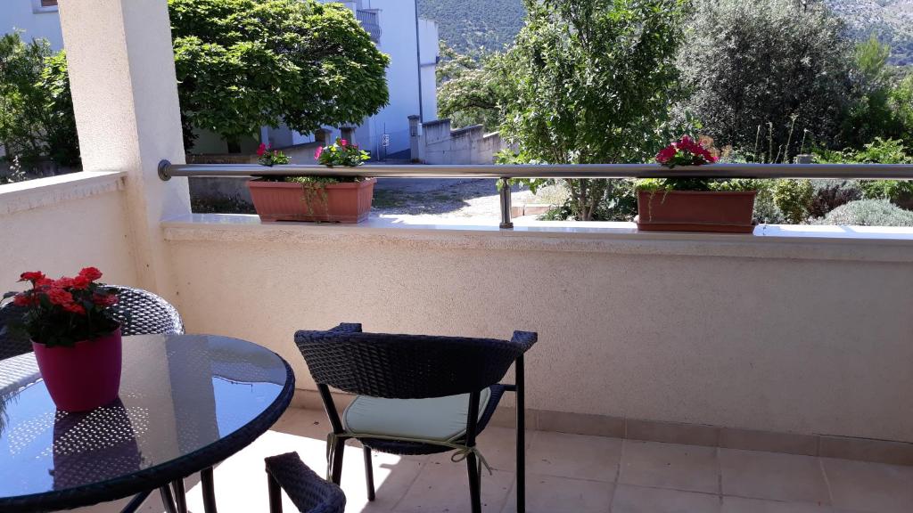 Balkón nebo terasa v ubytování Apartments 255