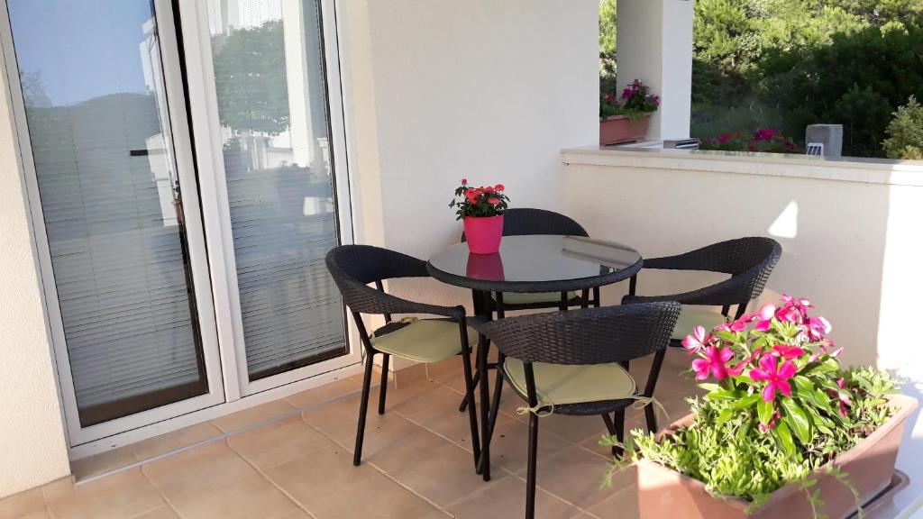 Balkón nebo terasa v ubytování Apartments 255