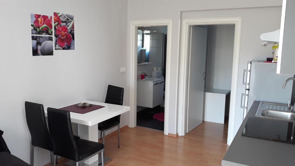 Posezení v ubytování Apartments 255