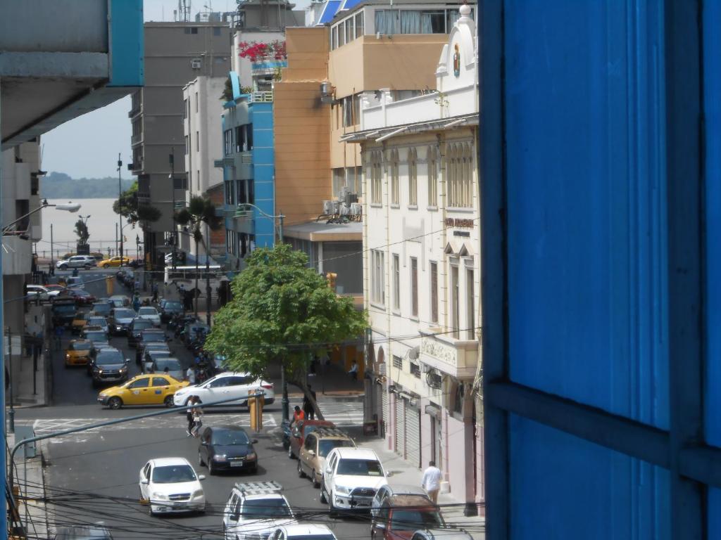 Nespecifikovaný výhled na destinaci Guayaquil nebo výhled na město při pohledu z hotelu