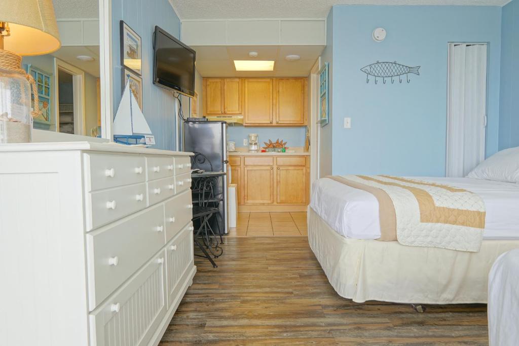 Kuchyň nebo kuchyňský kout v ubytování The Crossings Ocean City