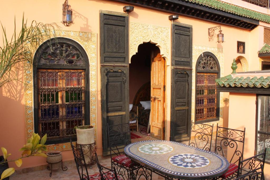 Pati o zona exterior de Riad Benchekroun