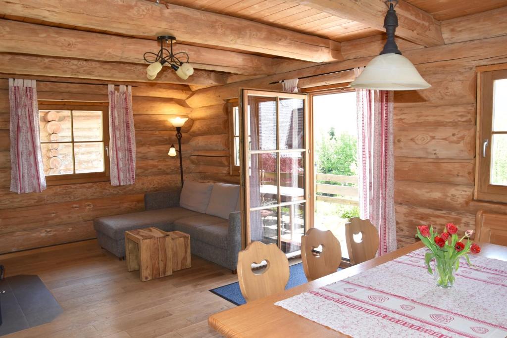 Posezení v ubytování Hotel & Chalets Herrihof