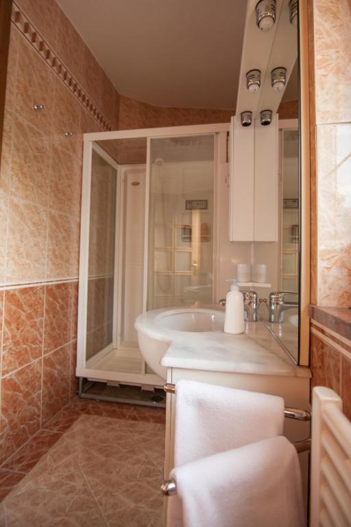 Koupelna v ubytování Villa Royale Krk