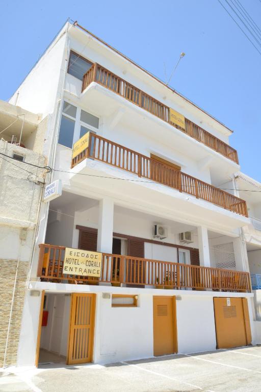 Balkón nebo terasa v ubytování Corali Hotel