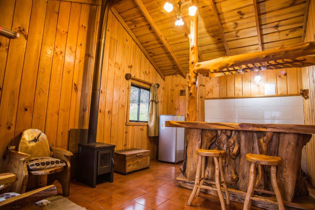 Posezení v ubytování Apart hotel Puchaley Lafquen