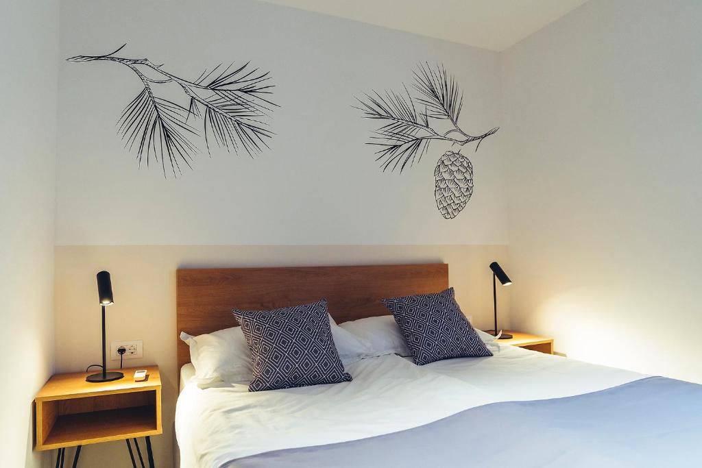 Posteľ alebo postele v izbe v ubytovaní MORENIA All Inclusive Hotel