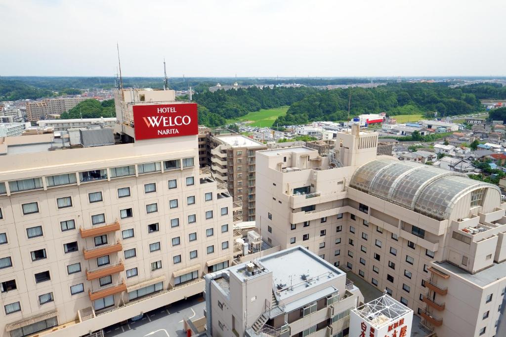ホテルから撮影された、または一般的な成田市の景色