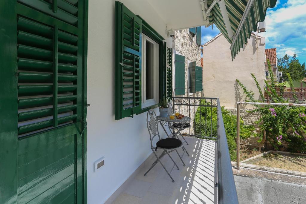Balkón alebo terasa v ubytovaní Luxury Rooms Dino