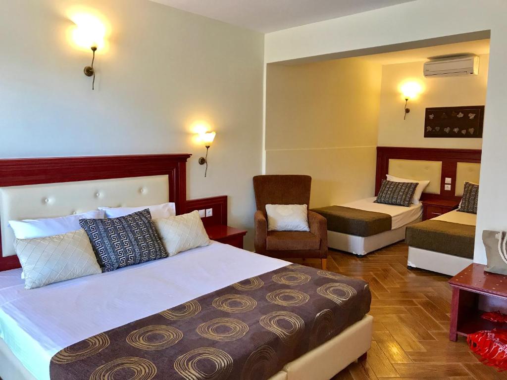 Postel nebo postele na pokoji v ubytování Village Mare