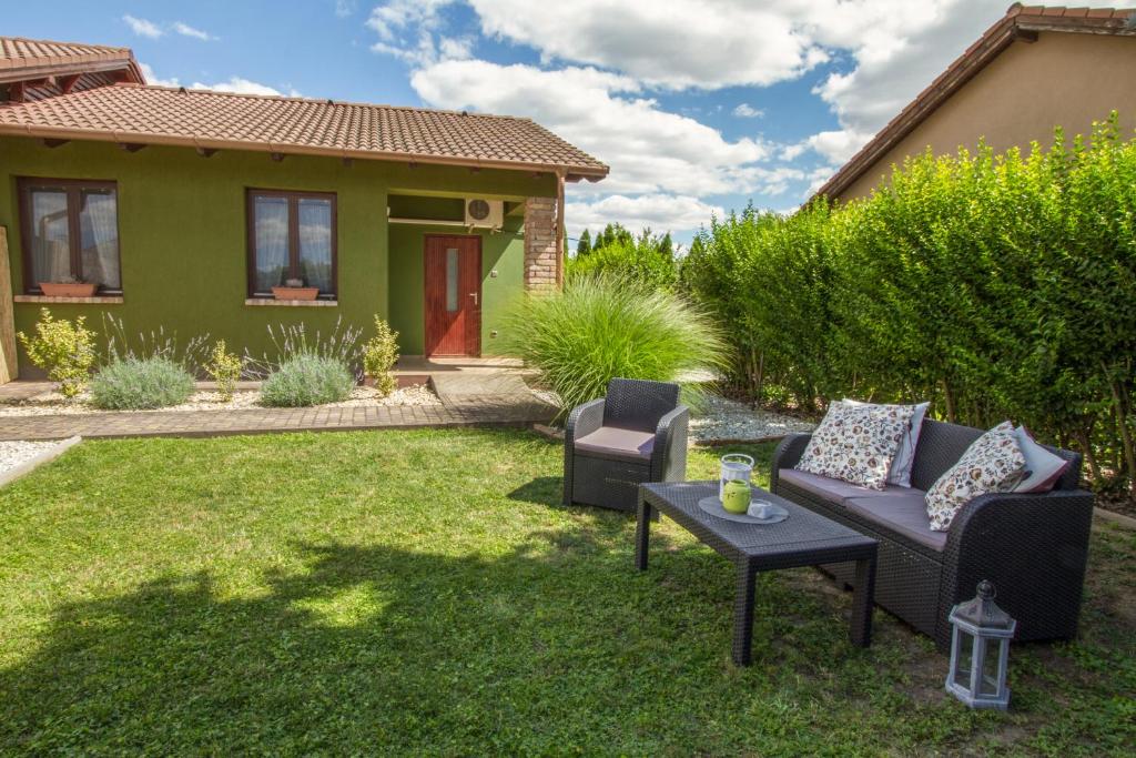 Zahrada ubytování Green Residence Élményközpont Velence