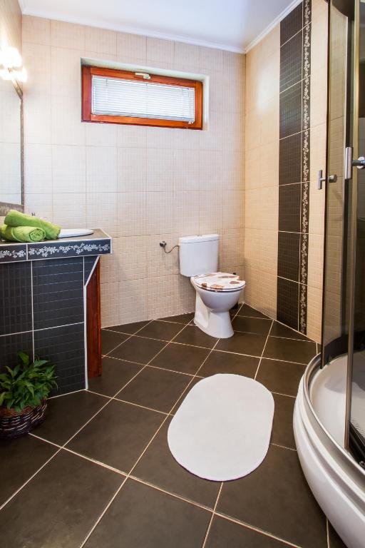 Koupelna v ubytování Green Residence Élményközpont Velence
