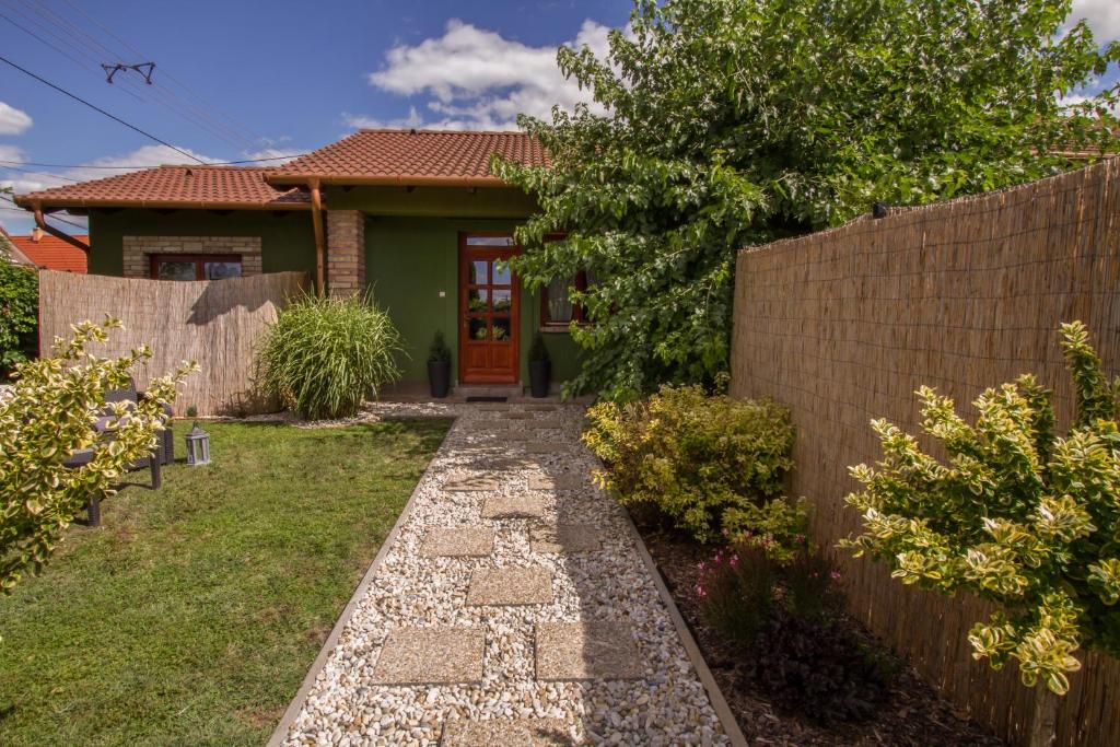 Zahrada ubytování Green Residence Élményközpont Velence