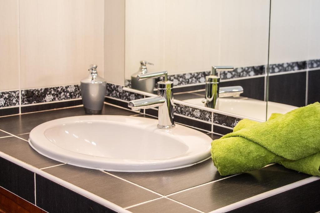 Koupelna v ubytování Green Residence Élményközpont Velence