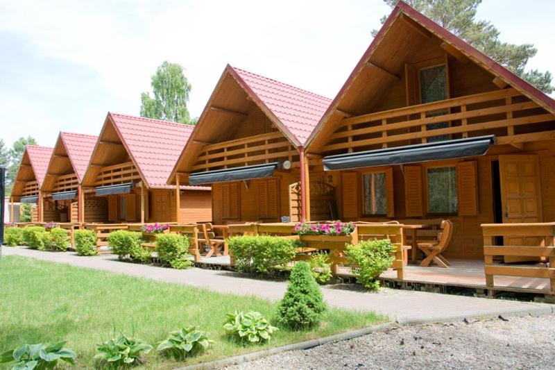 Zahrada ubytování Domki Pod Sosnami