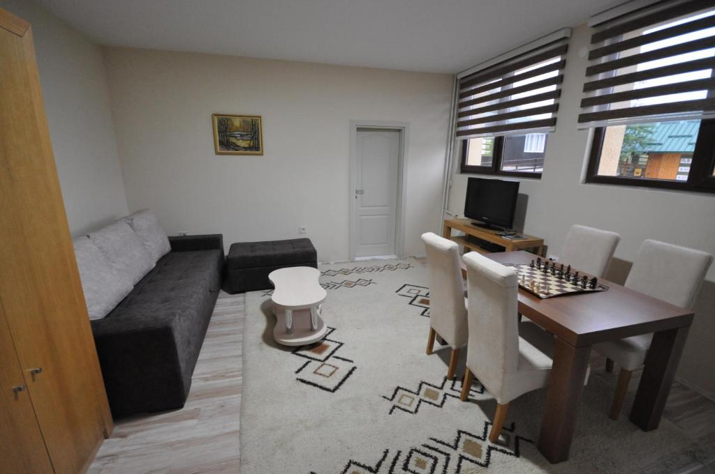 Posezení v ubytování Apartments&Camping ZIP