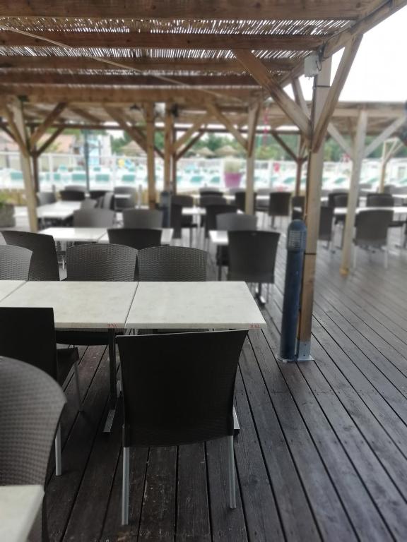 Restaurace v ubytování Mobilhome Salsa XXL