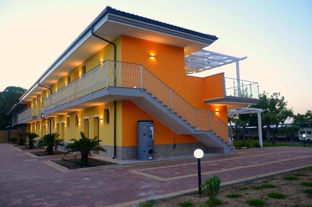 Budova, kde se hotel nachází