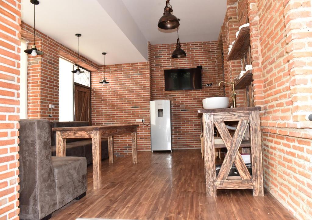 Kuchyň nebo kuchyňský kout v ubytování Old Chache House