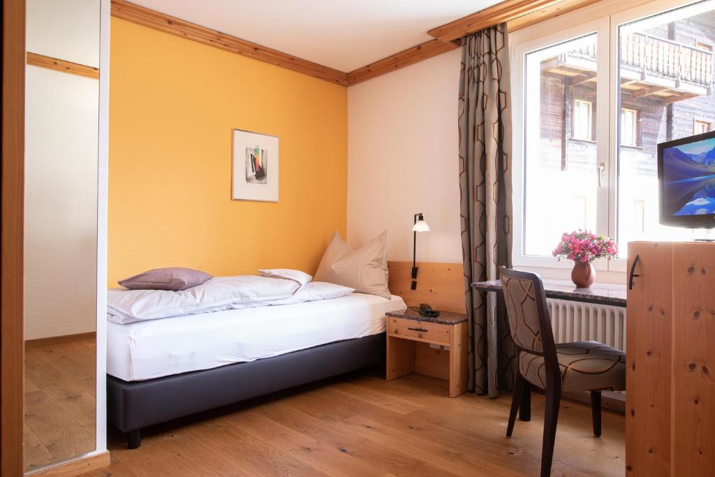 Postel nebo postele na pokoji v ubytování Hotel Hohe Promenade
